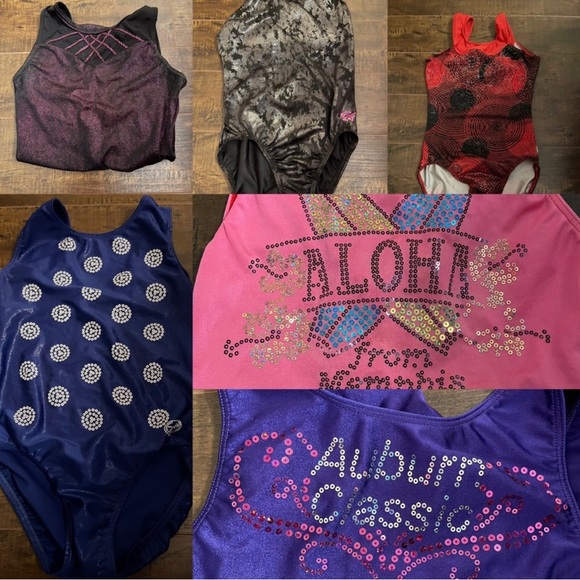 Bundle of 18 gymnastics leo’s - Picture 2 of 3